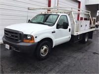 1999 Ford F-350 V10 Utility Bed Work Truck