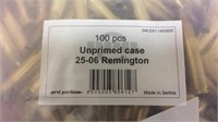 25-06 Remington Unprimed Brass