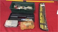 Spinning Rod and Tackle Box