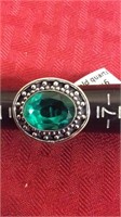 Emerald Quartz Ring