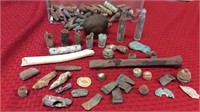 Historic Treasure box of Cast Bullets & More