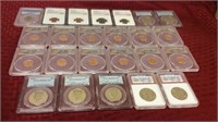 Large Collection of NGC & IGS Coins