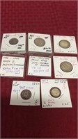10 Old Foreign Coins