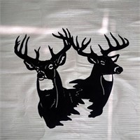 24" Metal Wall Hanging (Deer)