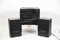 Lloyds AM / FM Dual Cassette Compact Stereo System