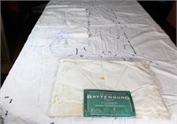 Battenburg Lace Sets Table Cloth & 8PC Hostess Set