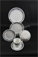 Corning 6PC Place Setting X 8 with Extra Plates