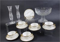 Crystal from Italy, Bavaria Cold Soup Bowls