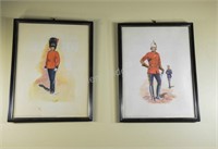 Regiments Prints Canadian Army by  R.J. Marrion