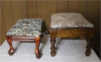 Queen Anne & Turned Leg Antique Foot Stools