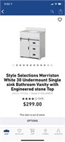 30" Morriston Vanity Cabinet W/ Stone Top