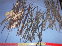 Large Lot - Antique Collectible Barbed Wire Pcs