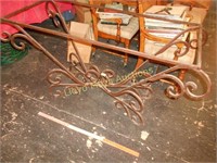 Heavy Solid Wrought Iron Dining Table Base