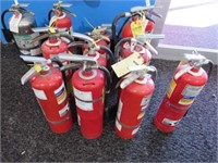 Fire Extinguishers (Approx. 14) -