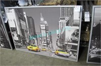 1X 55" X 40" NEW YORK PIC TIMES SQUARE