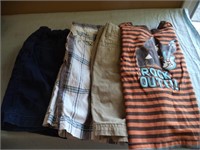 Size 6 A T-Shirt and 3 Pairs of Shorts