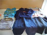 Size 2T 3 T-Shirts and 2 Outfits