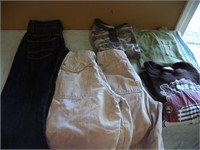 Size 7 Jeans, Shorts and Shirts