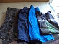 Size 6  3 Pairs of Shorts and 1 T-Shirt