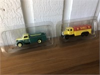 Shell & BP tankers dicast cars