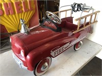 Pedal car fire engine