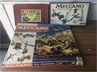 Meccano sets x 3