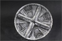 Heavy Sectional Star of David Platter