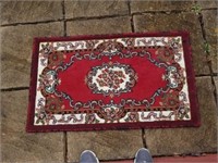 Red kingdom persian weavers Indonesia rug