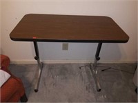 Metal Framed Adjustable Table/Desk