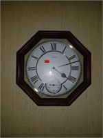 Seth Thomas Octagon Shaped Wall Clock