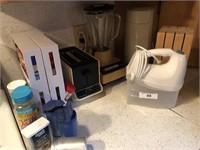 Toaster, blender, mixer, ice tea maker and more