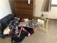 Scarves, bags, hangers, shoe racks, and more