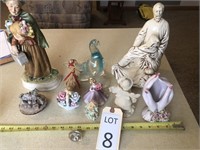 Statues and decorative items