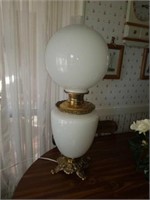 Beautiful double lighted lamp