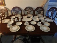 8 place complete setting China Pearl Gigi