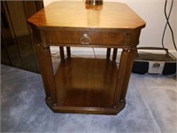 Pair of Beautiful Wooden Side Tables