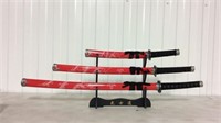 Set Of 3pc Collector Sword Set
