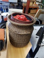 Bundle of baskets and balls
