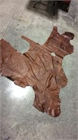Leather hide 87 “ x 60”