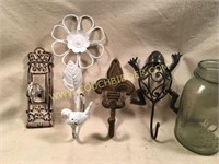 Iron garden hooks and more