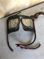 Vintage flying goggles
