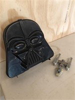Darth Vader case & star wars toy