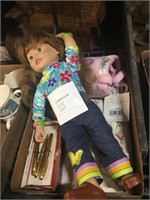 american girl doll and other items