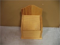 Wood Recipe Box