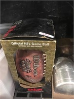 wilson official football with superbowl xxxi on it
