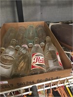 pepsi and other glass bottles