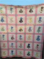 Dutch girl quilt-handmade