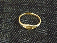 10k Gold Baby Ring
