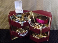 Box of Assorted Costume Jewelry