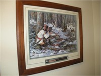 JACK PALUH Deer Hunting Framed Print 1122/1500